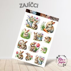 Zajíčci | Samolepky do diáře
