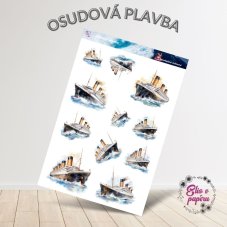 Osudová plavba | Samolepky do diáře