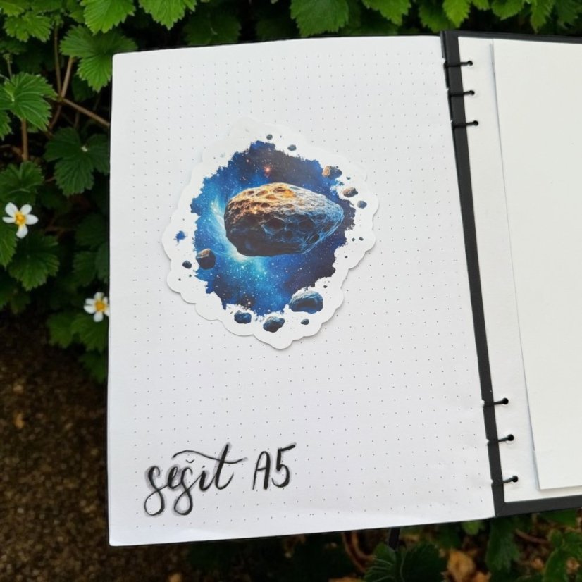Meteorit | Samolepky do diáře