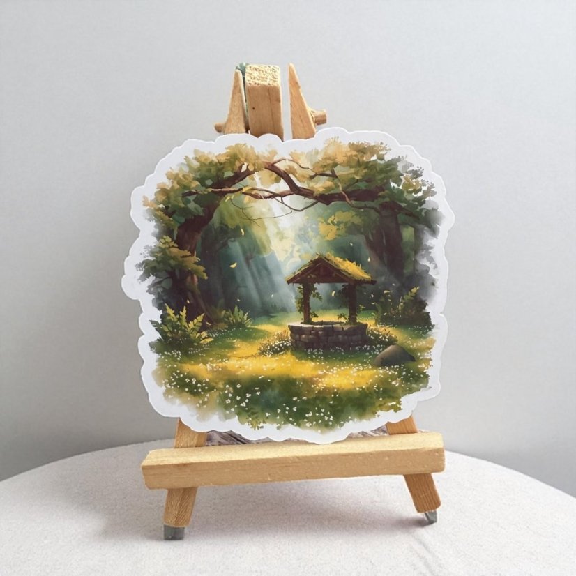 Lesní studánka | Samolepky do diáře