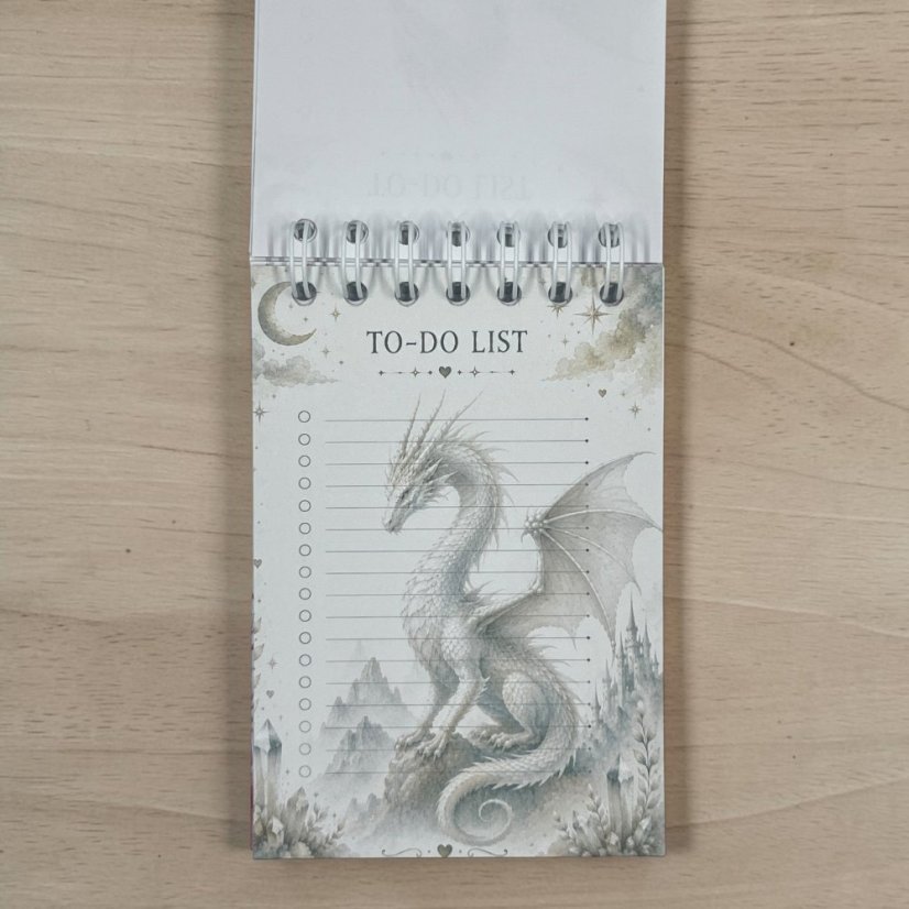 Dračí mise | To-do blok s 10 dračími motivy