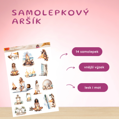 Plážový rituál | Samolepky do diáře