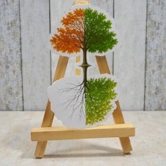 Strom ročních období | Samolepka do diáře