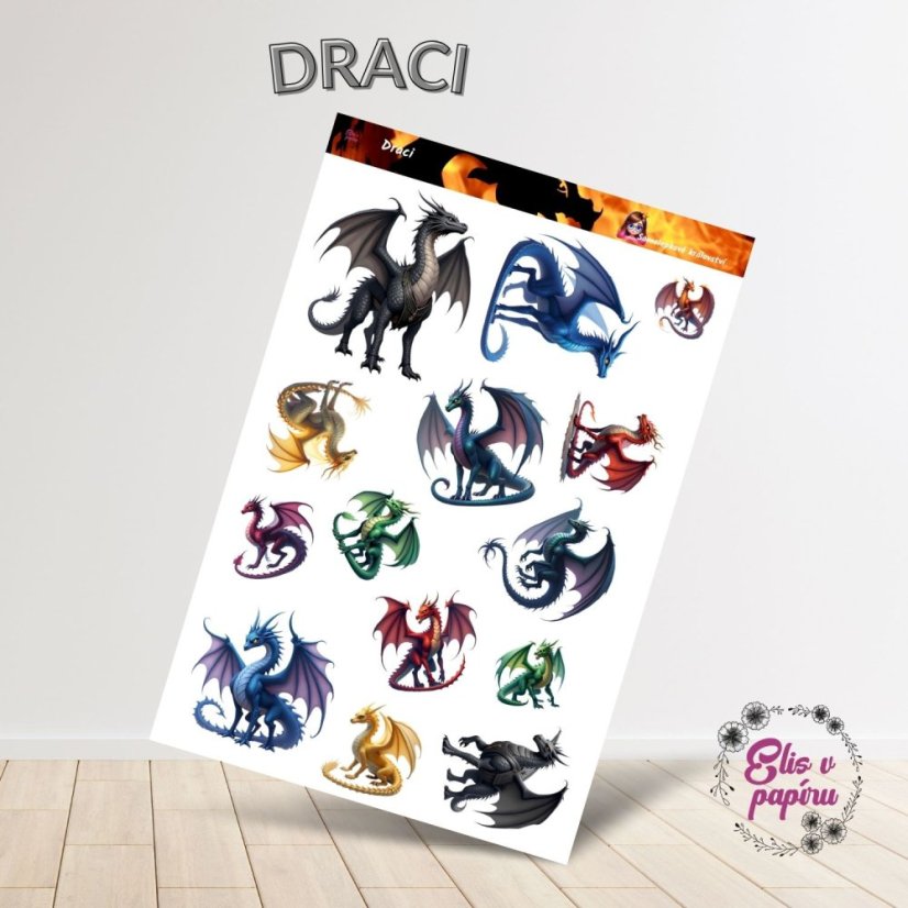 Draci | Samolepky do diáře