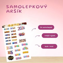 Samolepky 2026 | Samolepky do diáře | Limitka