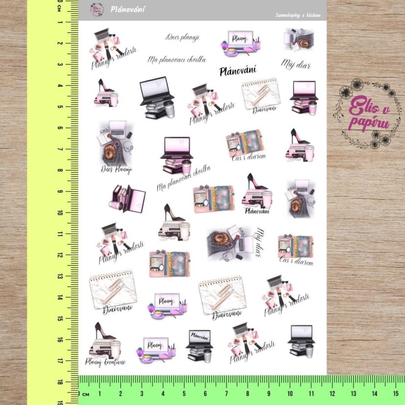Funkční samolepky do diáře, které nesmí chybět žádné Planner lover. Označ si své plánování