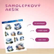 Letní bouřka | Samolepky do diáře