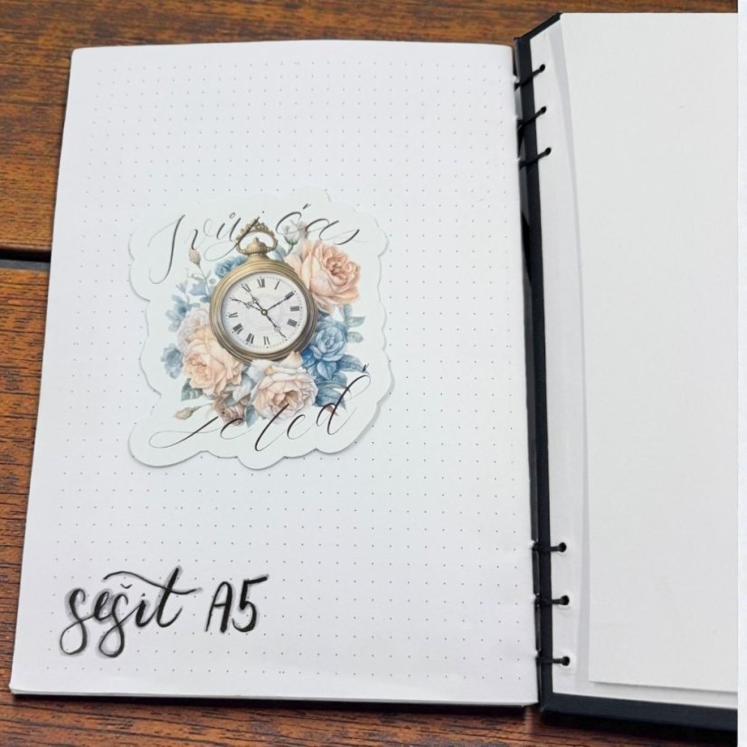 Tvůj čas je teď | Samolepka do diáře