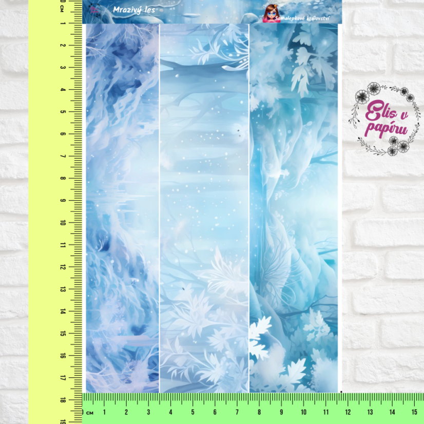 Mrazivý les | Samolepky do diáře