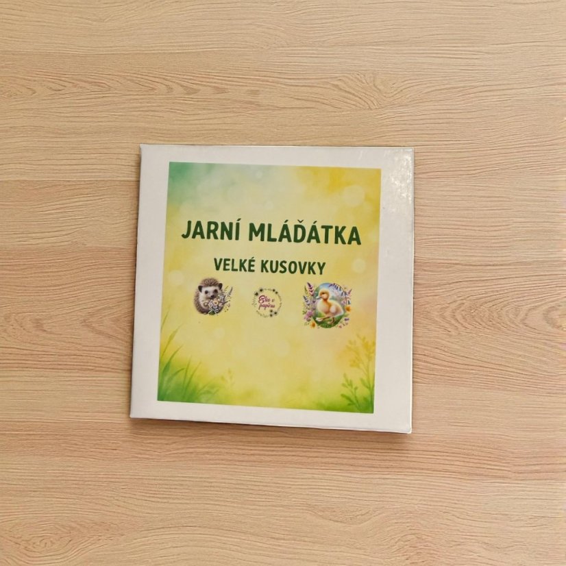 Jarní mláďátka | Velké kusové samolepky pro diář i scrapbook