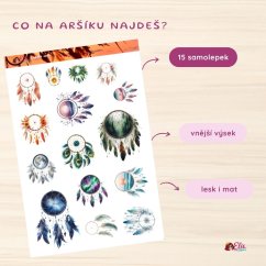 Lapače snů | Samolepky do diáře