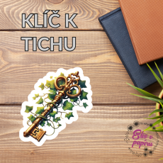 Klíč k tichu | Samolepky do diáře