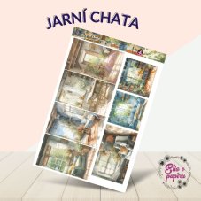 Jarní chata | Samolepky do diáře - obrázkové boxy