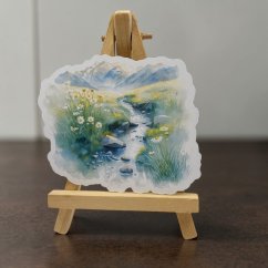 Luční říčka | Samolepka do diáře