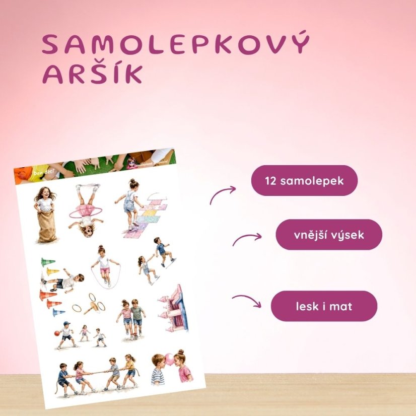 Den dětí | Samolepky do diáře