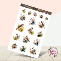 Vrabčáci | Samolepky do diáře