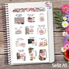 Mozeček nemozečkuje | Samolepky s českými texty