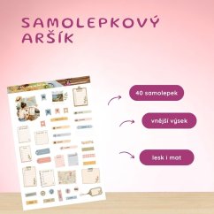 Každá cesta začíná snem | Samolepky do diáře