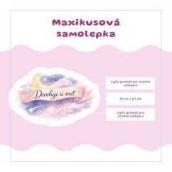 Dovoluji si snít | Samolepky do diáře