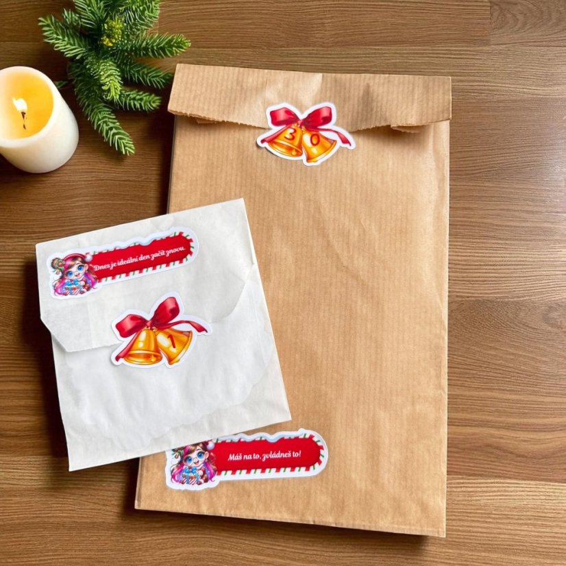 Motivační adventní kalendář | Advent se samolepkami
