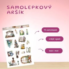 Přírodní rituály a relax | Samolepky do diáře