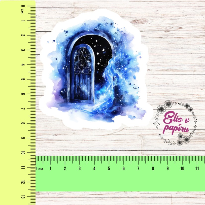 Dveře do galaxie snů | Samolepky do diáře