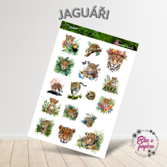 Jaguáři | Samolepky do diáře