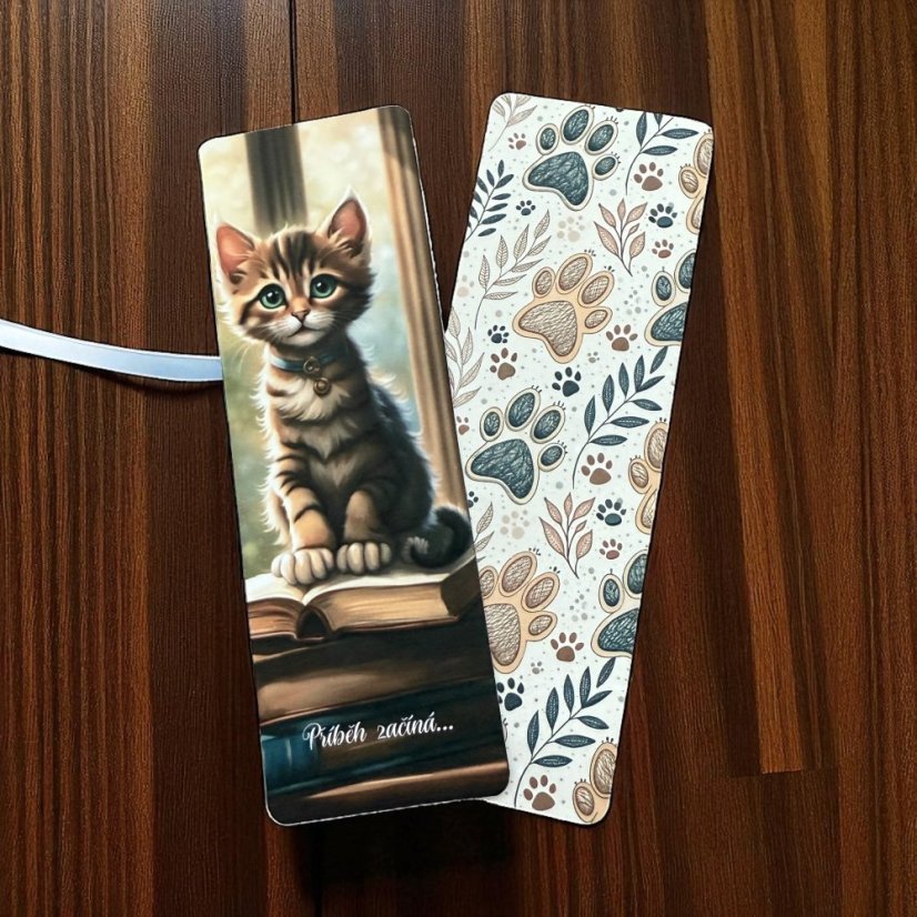 Kočky a psi | Sada knižních záložek