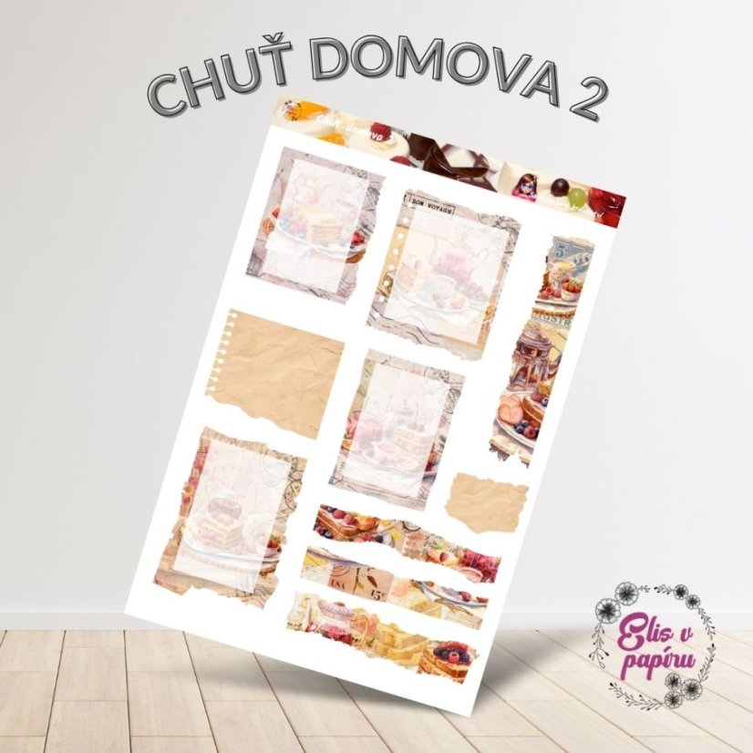 Chuť domova 2 | Samolepky do diáře