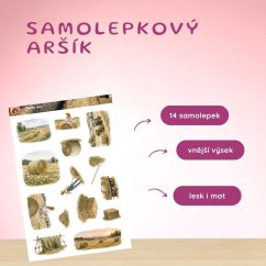 Balíky sena | Samolepky do diáře