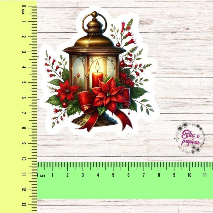 Čas pohody a světýlek | Samolepka do diáře