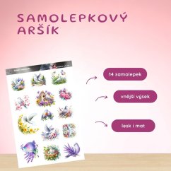 Holubí romantika | Samolepky do diáře