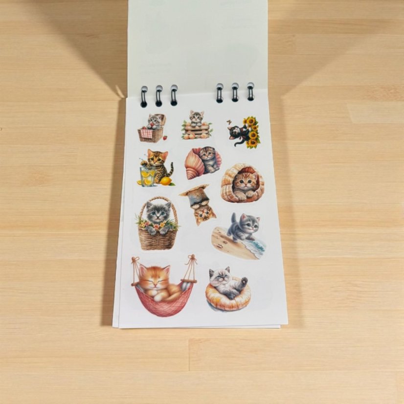 Samolepková knížka: Domov plný mazlíčků | Zvířátkové samolepky do diáře