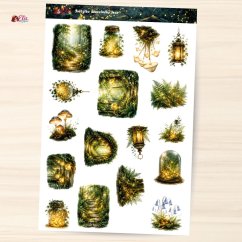 Světýlka kouzelného lesa | Samolepky do diáře