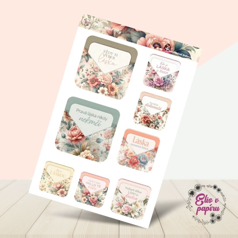 Malé velké city | Samolepky do diáře