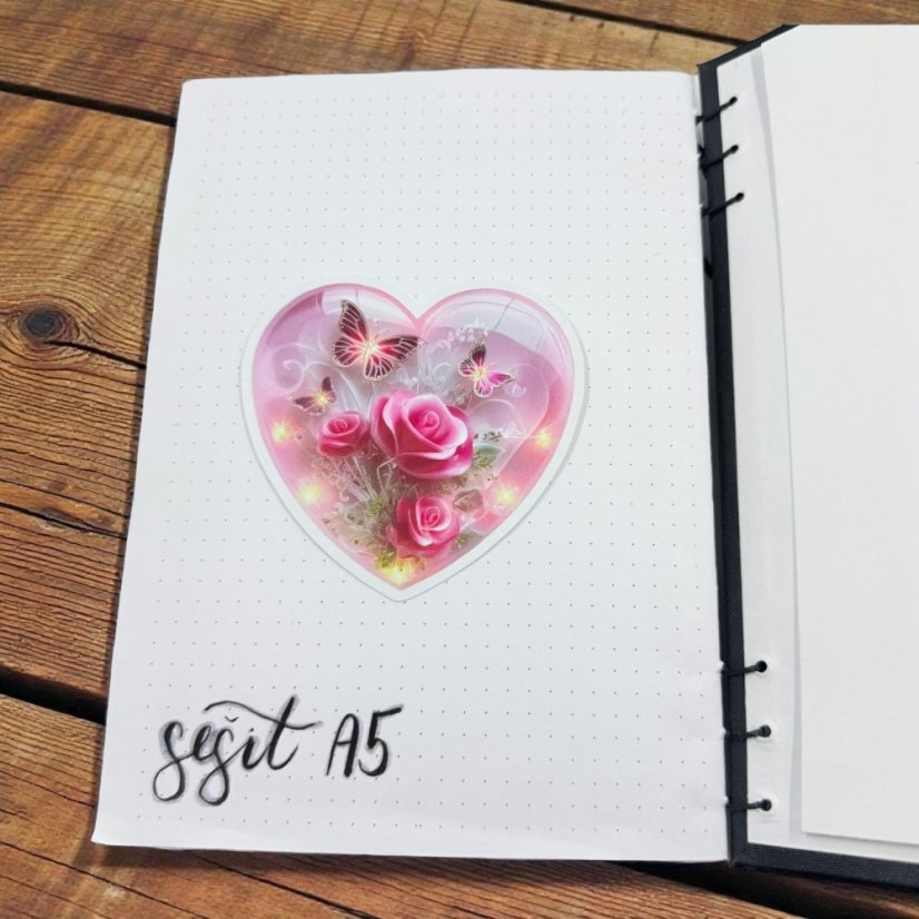 Srdce plné světla | Samolepky do diáře | Limitka