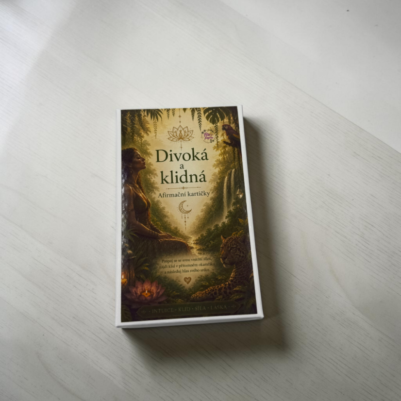 Divoká a klidná | Limitka | Afirmační kartičky