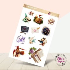 Psaní jako rituál | Samolepky do diáře