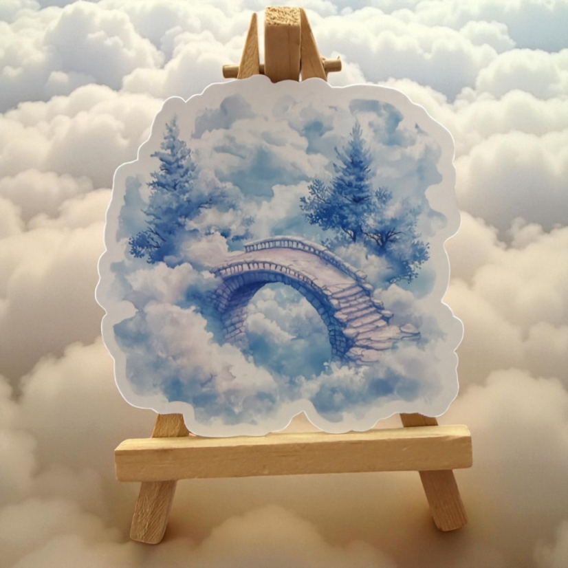 Most mezi mraky | Samolepky do diáře