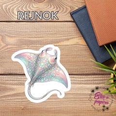 Rejnok | Samolepka do diáře