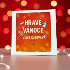 Hravé Vánoce | Velké kusové samolepky do diáře i pro scrapbook