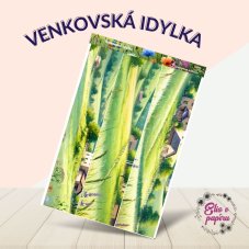 Venkovská idylka | Samolepky do diáře obrázkové pásky