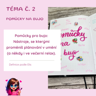 Bujo výzva 2 - Pomůcky, které ti usnadní tvorbu kreativního bullet journalu