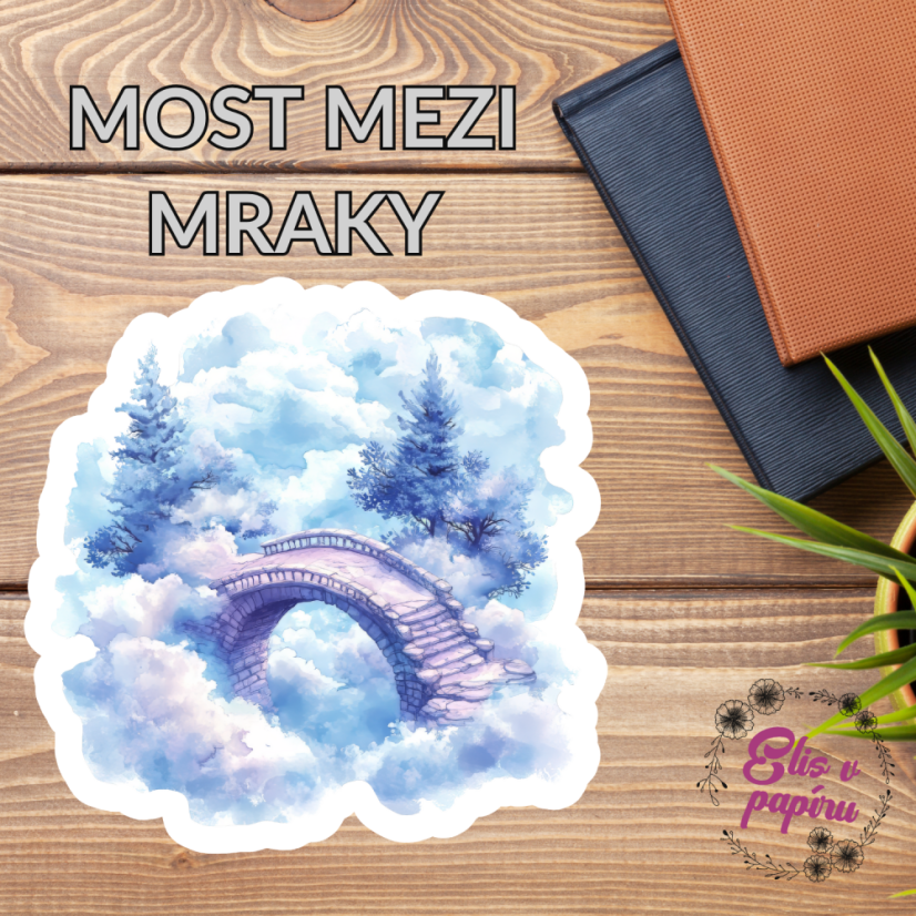 Most mezi mraky | Samolepky do diáře