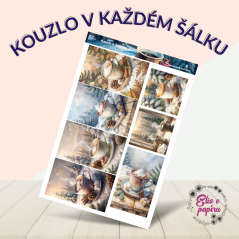 Kouzlo v každém šálku | Samolepky do diáře - obrázkové boxy