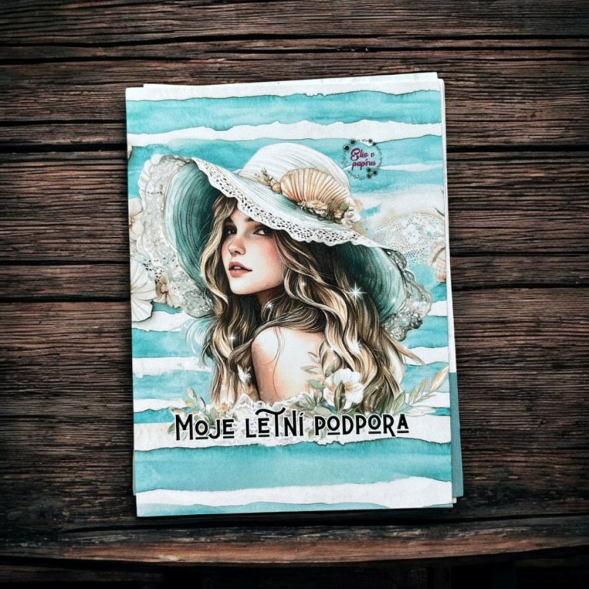 Moje letní podpora | Afirmační kartičky