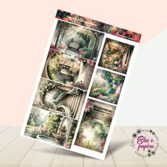 Zahrada plná vzpomínek | Samolepky do diáře