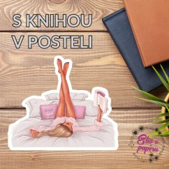 Maxi kusová samolepka, která se hodí i do čtenářského deníku pro všechny čtenářky Maxi kusová samolepka, která se hodí i do čtenářského deníku pro všechny čtenářky