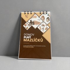 Samolepková knížka: Domov plný mazlíčků | Zvířátkové samolepky do diáře