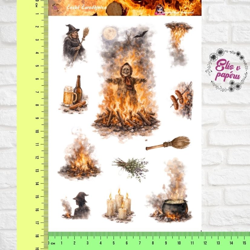 České Čarodějnice | Samolepky do diáře